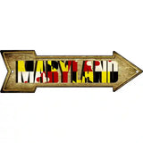 Maryland Novelty Metal Arrow Sign 17" x 5" (A)