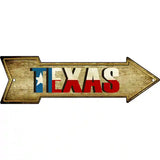 Texas Novelty Metal Arrow Sign 17" x 5" (A)