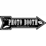 Photo Booth Novelty Metal Arrow Sign 17" x 5" (A)