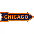 Chicago Novelty Metal Arrow Sign 17" x 5" (A)