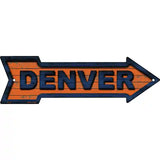 Denver Novelty Metal Arrow Sign 17" x 5" (A)