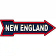 New England Novelty Metal Arrow Sign 17" x 5" (A)