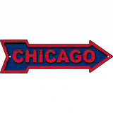 Chicago Colors Novelty Metal Arrow Sign 17" x 5" (A)