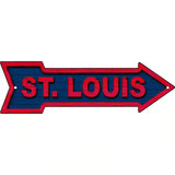 St Louis Novelty Metal Arrow Sign 17" x 5" (A)