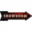 Showroom Bulb Letters Novelty Metal Arrow Sign 17" x 5" (A)