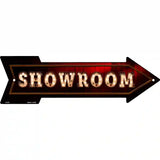 Showroom Bulb Letters Novelty Metal Arrow Sign 17" x 5" (A)