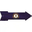 Kentucky State Flag Novelty Metal Arrow Sign 17" x 5" (A)