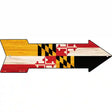 Maryland State Flag Novelty Metal Arrow Sign 17" x 5" (A)