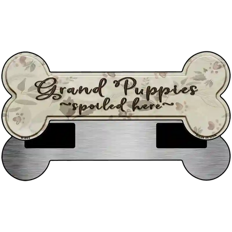 Grand Puppies Novelty Bone Magnet B-002