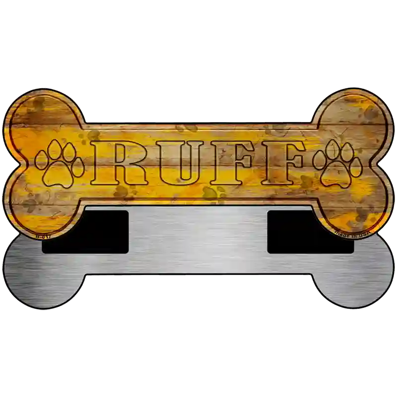 Ruff Novelty Bone Magnet B-017