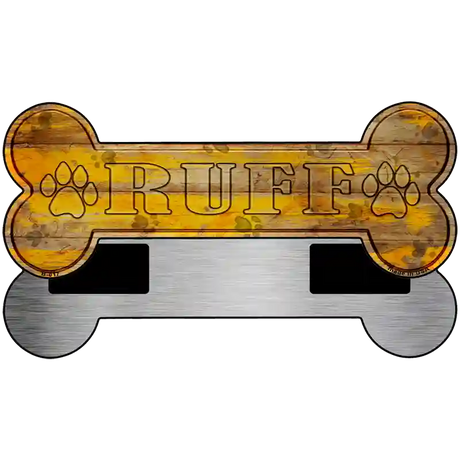 Ruff Novelty Bone Magnet B-017