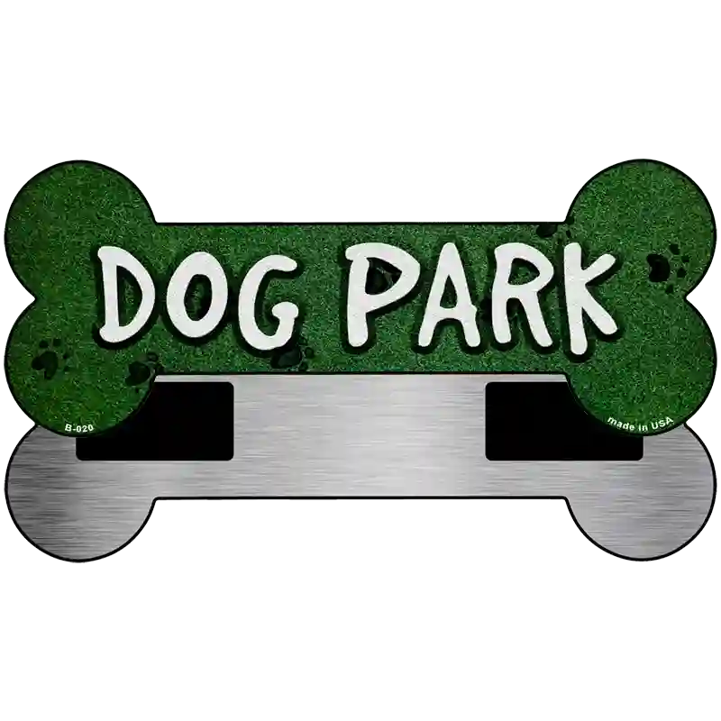 Dog Park Novelty Bone Magnet B-020