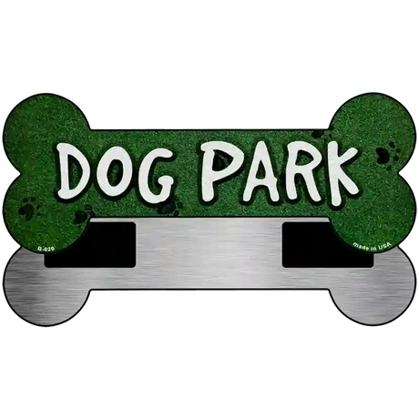 Dog Park Novelty Bone Magnet B-020