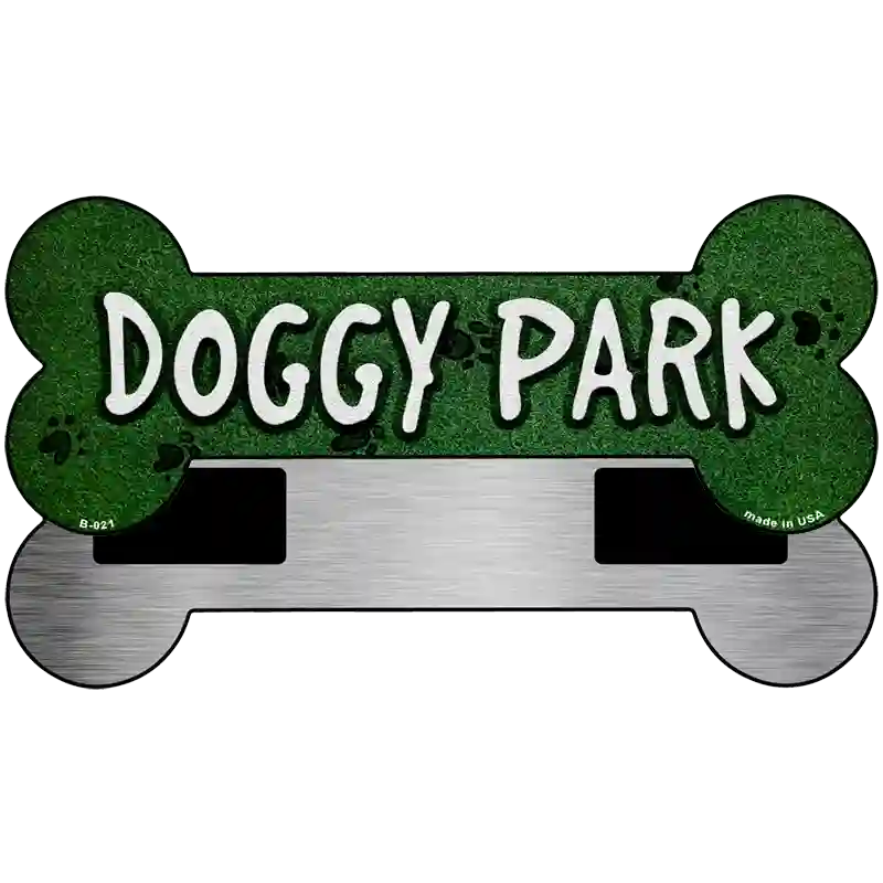Doggy Park Novelty Bone Magnet B-021