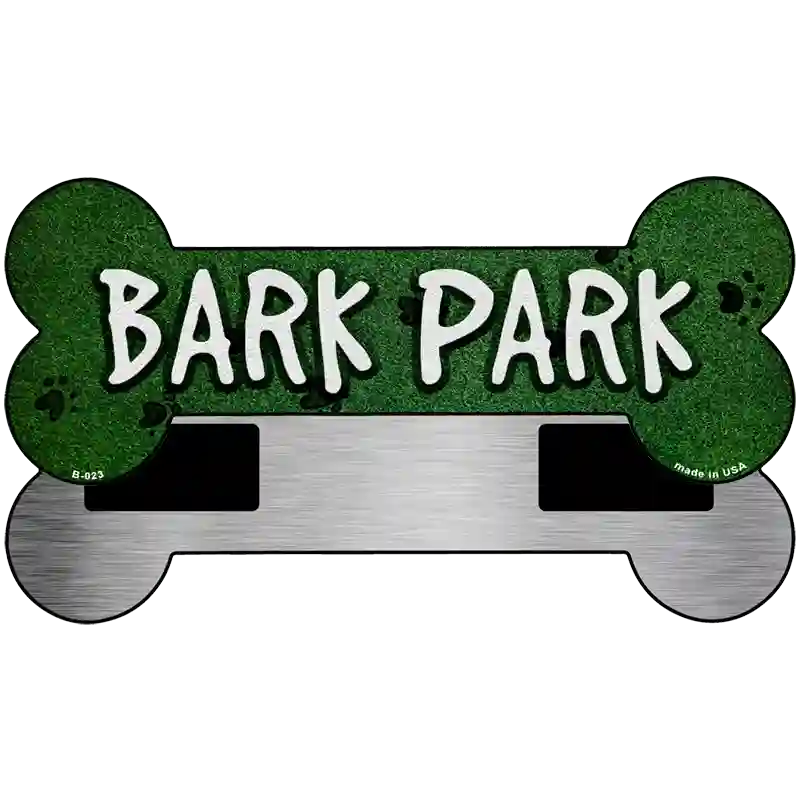 Bark Park Novelty Bone Magnet B-023