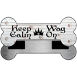 Keep Calm Wag On Novelty Bone Magnet B-034