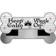 Keep Calm Wiggle On Novelty Bone Magnet B-035