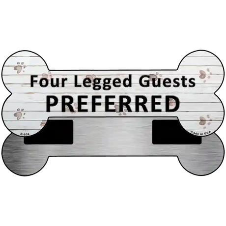 4 Legged Guests Preferred Novelty Bone Magnet B-036