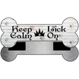 Keep Calm Lick On Novelty Bone Magnet B-040