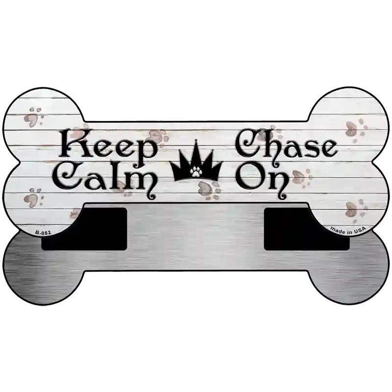 Chase On Novelty Metal Bone Magnet