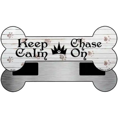 Chase On Novelty Metal Bone Magnet