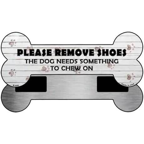 Dog Needs To Chew Novelty Metal Bone Magnet