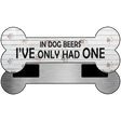 Dog Beers Had One Novelty Metal Bone Magnet