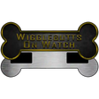 Wigglebutts On Watch Novelty Metal Bone Magnet