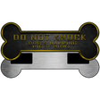 Dont Knock Dogs Napping Novelty Metal Bone Magnet