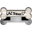 Lazy Bones Novelty Metal Bone Magnet