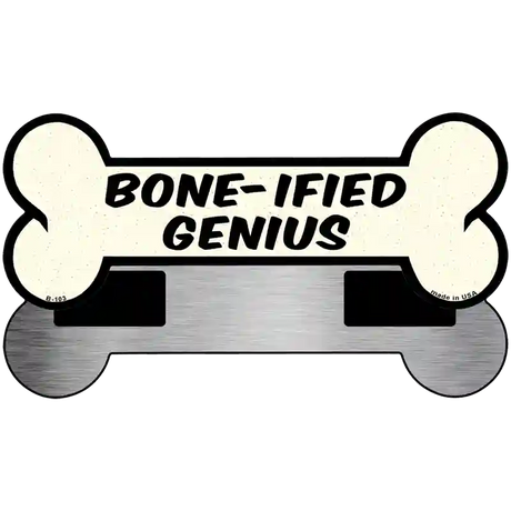 Boneified Genius Novelty Metal Bone Magnet