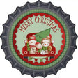 Merry Christmas Family Novelty Metal Bottle Cap Sign