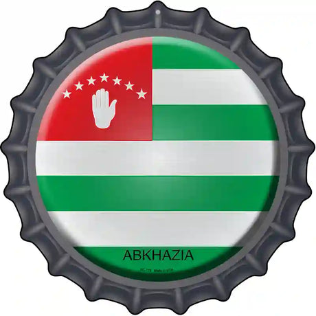 Abkhazia Novelty Metal Bottle Cap Sign BC-178