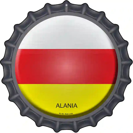 Alania Novelty Metal Bottle Cap Sign BC-182