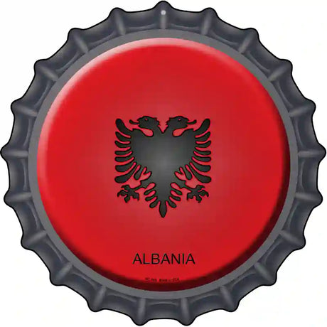 Albania Novelty Metal Bottle Cap Sign BC-183