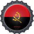 Angola Novelty Metal Bottle Cap Sign BC-188