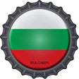 Bulgaria Novelty Metal Bottle Cap Sign BC-217