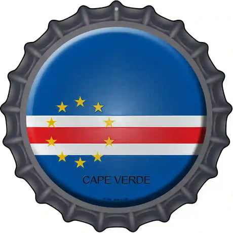 Cape Verde Novelty Metal Bottle Cap Sign BC-225