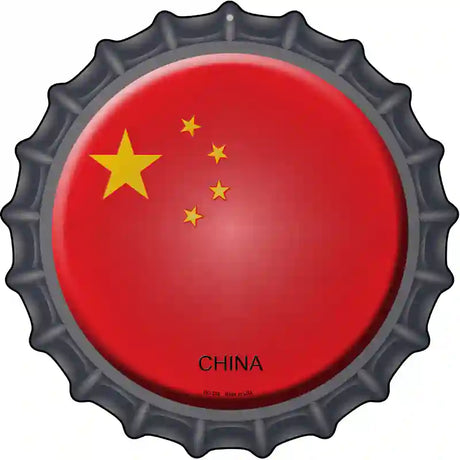 China Novelty Metal Bottle Cap Sign BC-232