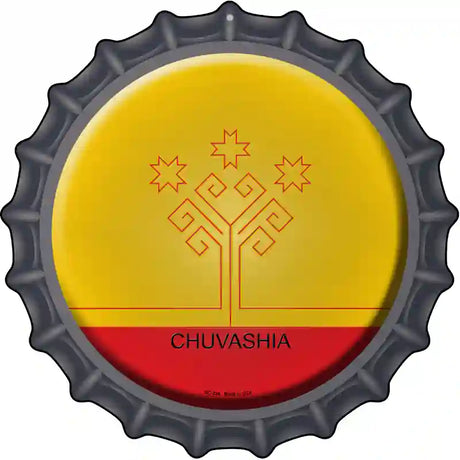 Chuvashia Novelty Metal Bottle Cap Sign BC-234