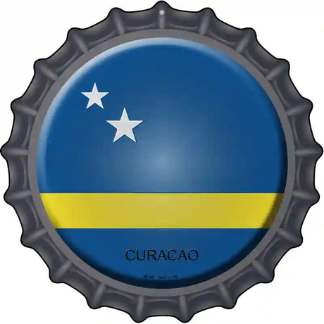 Curacao Novelty Metal Bottle Cap Sign BC-247