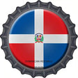 Dominican Republic Novelty Metal Bottle Cap Sign BC-255