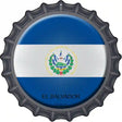 El Salvador Novelty Metal Bottle Cap Sign BC-259