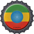 Ethiopia Novelty Metal Bottle Cap Sign BC-264