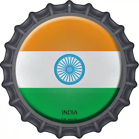 India Novelty Metal Bottle Cap Sign BC-298