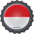 Indonesia Novelty Metal Bottle Cap Sign BC-299