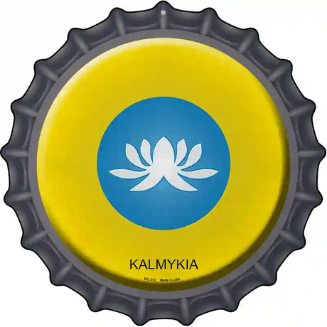 Kalmykia Novelty Metal Bottle Cap Sign BC-313