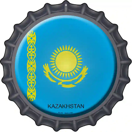 Kazakhstan Novelty Metal Bottle Cap Sign BC-316