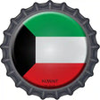 Kuwait Novelty Metal Bottle Cap Sign BC-323