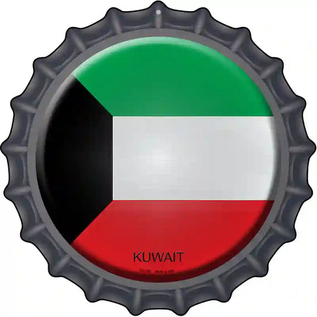 Kuwait Novelty Metal Bottle Cap Sign BC-323